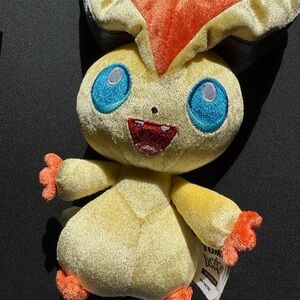 Pokemon Victini plush toy.